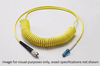 9/125 ST/LC SIMPLEX COIL-3M - J1358-003M - JEM Cable & Fiber