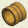 Non-Knurled Symmetrical Mold-In Compression Limiters -- CL Series - Image
