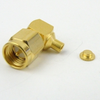 Right Angle SMA Male (Plug) Connector For RG405, RG405 Tinned, .086 SR Cable, Solder - SC7027 - Fairview Microwave Inc.