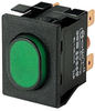 Pb Switch, Illum, Dpst, 16A, 250V, Green; Product Range Marquardt - 48AC7446 - Newark, An Avnet Company
