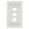 Keystone Faceplates, Frames - FPITRIPLE-W-ND - DigiKey