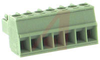 Plug, Terminal Block; 8 A; 160 V; 3.5 mm; 7; Screw; 2.5 kV; 160 V; Polyamide - 70054710 - Allied Electronics, Inc.