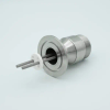 MS High Current Series, Multipin Feedthrough, 2 Pins, 700 Volts, 25 Amps per Pin, 0.142″ Nickel Conductors, 2.16″ QF / KF Flange -- A5078-3-QF - Image