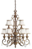 2441RVN Mid. Chandeliers-Candle - 740804 - Capital Lighting, Inc.