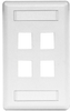 Datacommunication Face Plate - IFP14WGSA - Hubbell Incorporated