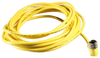 Cord, 4 Position Right Angle M12 Plug, Socket Contacts; Connector Type A Molex - 15M4876 - Newark, An Avnet Company