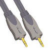 Stereo Phono Audio Cable, 1M, Black; Connector Type A Gc Electronics - 28K6506 - Newark, An Avnet Company