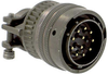 Circular Connector Plug Size 18, 11 Position, Cable; Military Specification Amphenol Industrial - 25K8048 - Newark, An Avnet Company