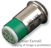 Led Bulb, Midget Flange, Green, T-1 3/4; Lamp Base Type Dialight - 52F418 - Newark, An Avnet Company