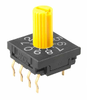 SW ROTARY DIP BCD COMP 100MA 5V - FR01KC10P - NKK Switches