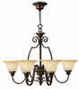 4566AT Mid. Chandeliers-Glass Up - 440037 - Capital Lighting, Inc.