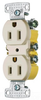 Duplex/Single Receptacle - RR15LA - Hubbell Incorporated