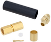 SSMC Plug Connector for RG316-DS, RG188-DS Cable, Crimp/Solder, Gold Plated Berllium Copper Body, Length 0.7 In - FMCN1292 - Fairview Microwave Inc.