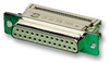 D Sub Connector, Tin & Dimple, D Tin And Dimple, Db, Receptacle, 25, Metal, Idc / Idt Rohs Compliant Harting - 93K1868 - Newark, An Avnet Company