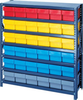 Storage Shelving with Bins - 1239-601 - Simplastics