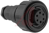 Connector, Standard Buccaneer ; Socket;6; 69.0 mm; 38.1 mm; 3.5 to 9 mm; 3 A - 70099213 - Allied Electronics, Inc.