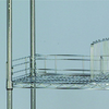 Quantum Side and Back Ledges for Q-Stor Wire Shelving Units -- 53215 - Image