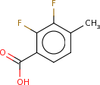 2,3-Difluoro-4-methylbenzoic acid -- 2721-3-23 - Image