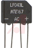 BRIDGE RECTIFIER PRV=200V IF=2A SIP - 70215797 - Allied Electronics, Inc.