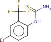 4-Bromo-2-(trifluoromethyl)phenylthiourea - 4867-B-X0 - SynQuest Laboratories, Inc.