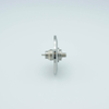 SMA Coaxial Feedthrough, 1 Pin, Floating Shield, 2.16″ QF / KF Flange, Without Air-side Connector - A1984-2-QF - MPF Products, INC.