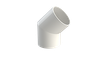Segmented 45 Degree Elbow Butt -- 6240120