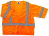 Ergodyne Glowear 8310HL High-Visibility Orange 2XL/3XL Polyester Mesh High-Visibility & Reflective Vest - 1 Pockets - Fits 52 to 58 in Chest - 720476-22017 - 720476-22017 - R. S. Hughes Company, Inc.