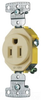Duplex/Single Receptacle -- RR151I - Image