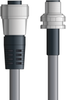 DN4110087F10 - LAPP UNITRONIC® DeviceNet Cordsets 14 & 18 AWG / 1 + 1 pair Bus - Gray PVC - 7/8 in Female / M12 Male Bulkhead connectors - 10m - OLFDN4110087F10 - Lapp Tannehill