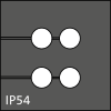 KT multi | KT special | Multi-Hole / Special Cable Grommets, Black- for Cable Diameters 1 - 8 mm and Special Cables / IP54 - 39911 - icotek Corp