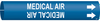 BradySnap-On™ Pipe Marker - 4096-B - Brady Corporation