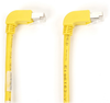 10FT Yellow CAT6 250MHz Angle Patch Cable S/FTP CM Down-Down -- EVNSL214S-0010-90DD - Image