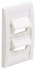 Faceplate Kit, Plastic, 4 Mod, White; Accessory Type Panduit - 84K1032 - Newark, An Avnet Company