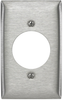 Plate, Single Gang, Stainless Steel; Accessory Type Hubbell Wiring Devices - 17M2919 - Newark, An Avnet Company