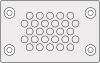 KEL-DPZ CR Multi-Membrane Cable Entry Plates- for the Use in Cleanrooms / up to IP66 / UL Type 12 -- 43814.600