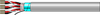 Multi Triad Electronic Cable -- Overall Foil Shield - PVC Insulated & Jacketed
