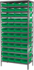 Shelving, Steel Shelving Kit, 18x36x79, 48 Bins - AS1879158G - Akro-Mils, Inc.