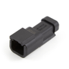 Amphenol Sine Systems ATM-04-2P-RB120BK, 2-Way ATM Receptacle Connector, Keyed B, 120 Ohm Resistor, Black - 39364 - Waytek, Inc.