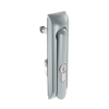 Swinghandle Latch, Medium Size - 125 mm , Without Padlock Hasp, Use with Linear Actuator, CH 751 Key DIN, Non-Sealed, Zinc Alloy, Satin Chrome Plated - H3-50-121-044 - Southco