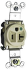 Duplex/Single Receptacle -- 8301-I - Image