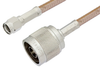 Reverse Polarity SMA Male to N Male Cable 36 Inch Length Using PE-P195 Coax - PE35508-36 - Pasternack