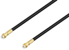 Snap-On MMBX Plug to Snap-On MMBX Plug Cable 4 Inch Length Using RG174 Coax - PE3C4031-4 - Pasternack
