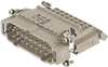 Heavy Duty Insert, Plug, 16Pos, 2.5Mm2; Product Range Harting - 51AC2580 - Newark, An Avnet Company