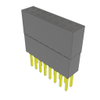 Headers, Receptacles, Female Sockets - 612-ESQ-108-59-G-D-LL-ND - DigiKey