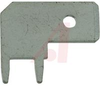 Terminal; Brass; Straight; 0.25 in.; 0.070 in.; Tin; UL Recognized - 70181593 - Allied Electronics, Inc.