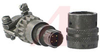 connector,metal circular,str plug w/cable clamp,size 8,4 #20 solder pin contact - 70143379 - Allied Electronics, Inc.