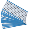 Solid Numbers Cable Marker Card - CAB-3-PK - Brady Corporation