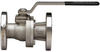 API 608 Stainless Steel ANSI 300 Flanged, Full Port, Split-Body Ball Valve -- 68J100-1 - Image