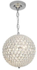 51007-CH/CRY Pendants-Glass Down - 362544 - Capital Lighting, Inc.