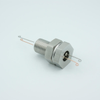 Thermocouple Feedthrough, Type T, 1 Pair, Screw-type Connector, 1.0″ Baseplate Bolt - A0419-1-BP - MPF Products, INC.